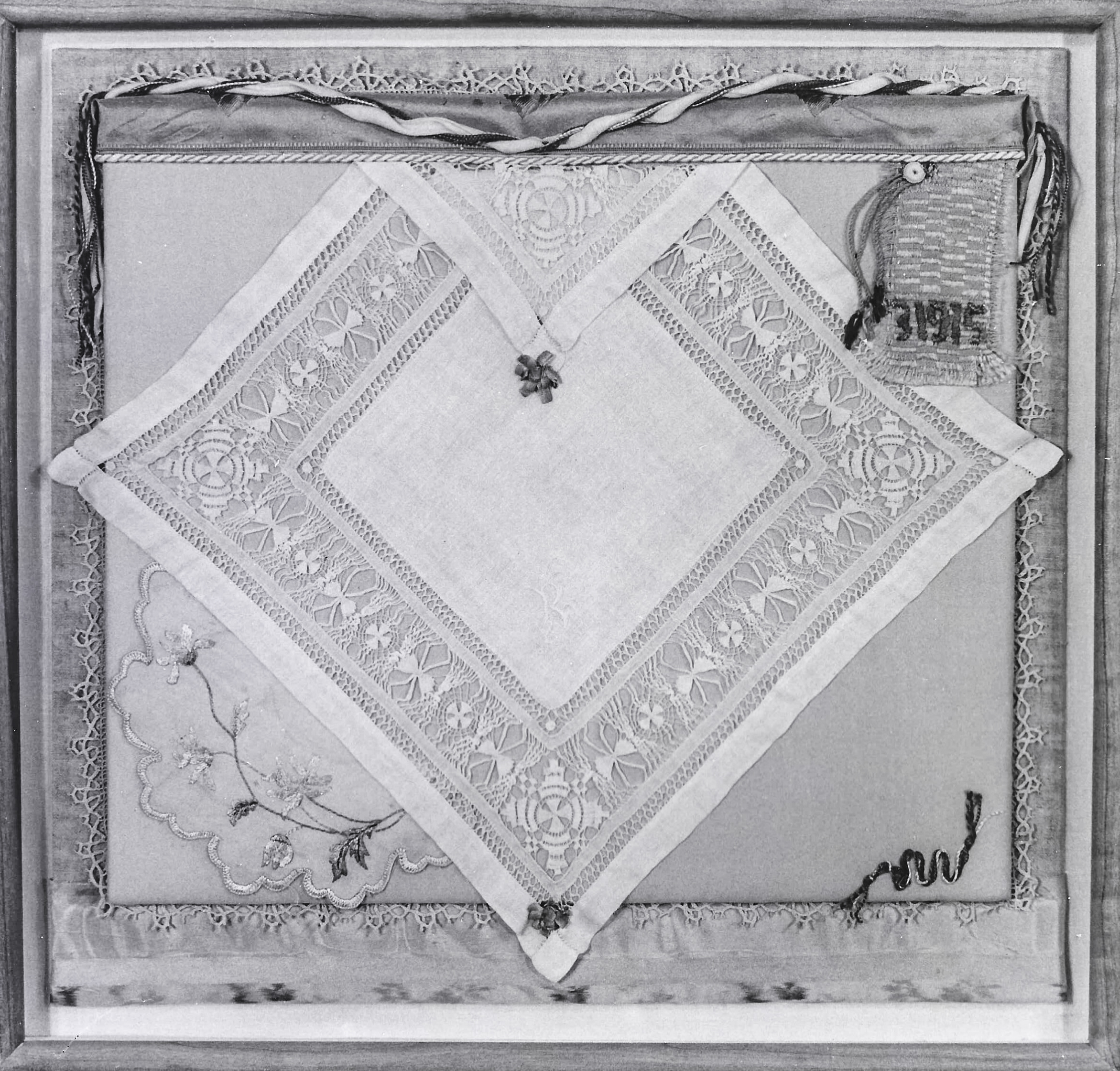 Alt text: Cloth collage