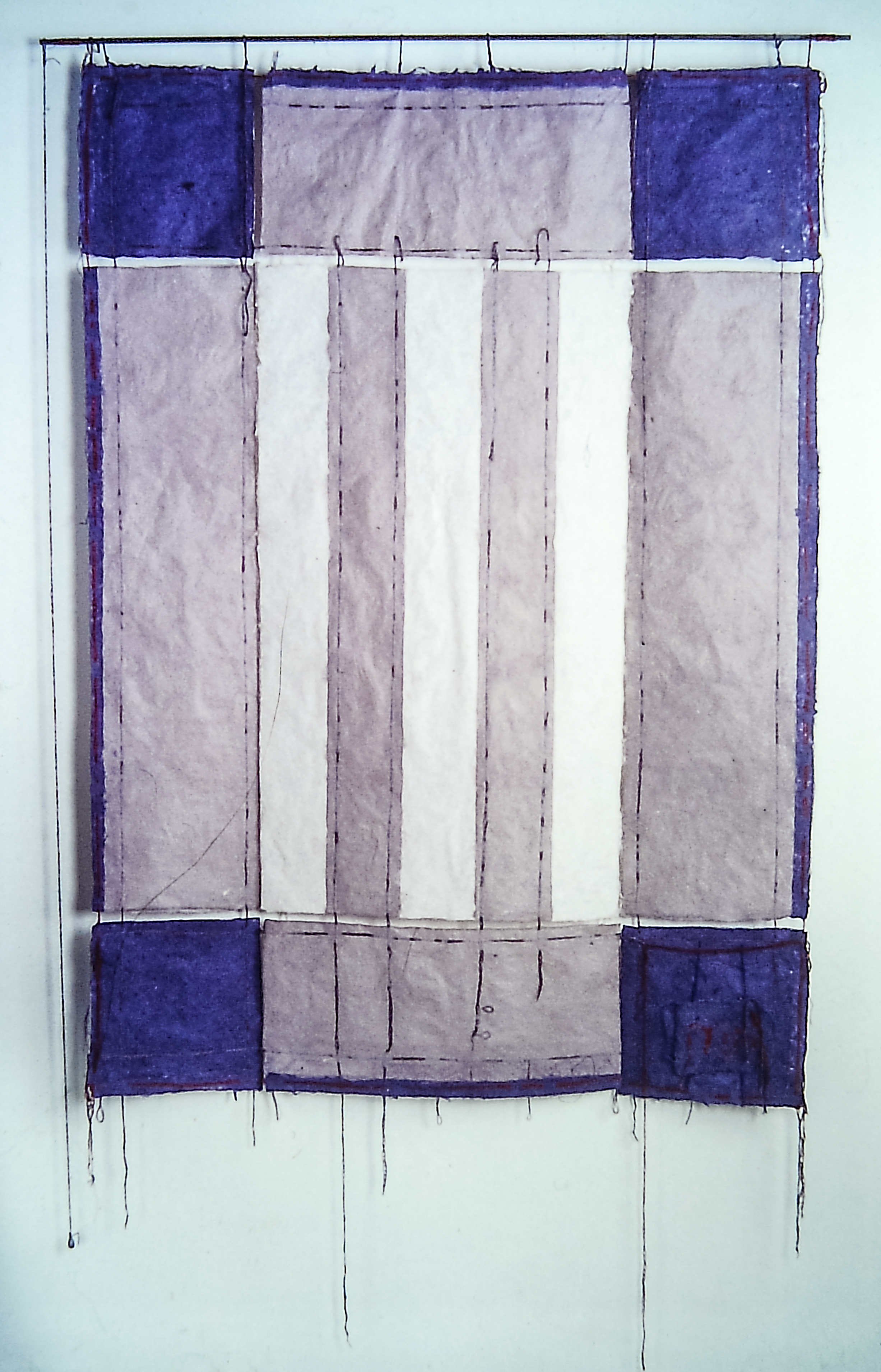 Alt text: Handmade Paper Quilt